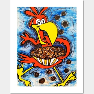 Cuckoo For Cocoa Puffs Posters and Art